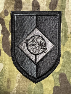 Czech Patch Police of Czech Republic - Kriminalistický technik - Hlavní město Praha - Black - nášivka