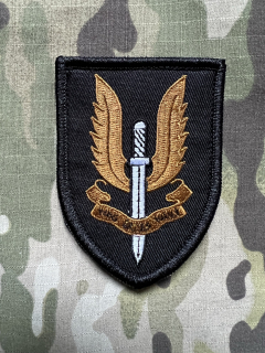 YJPF SAS - Who Dares Wins Patch - Black - nášivka