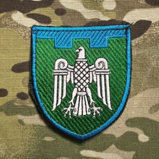 Ukrajina Military Velcro Patch 107th Separate Brigade of Territorial Defense - Chernivtsi region - Color - nášivka