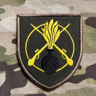 Ukrajina Military Velcro Patch 22nd Separate Motorized Infantry Battalion Kharkiv - ver.2 - nášivka