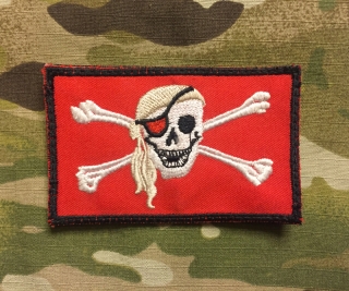 LaPatcheria Red Skull Patch