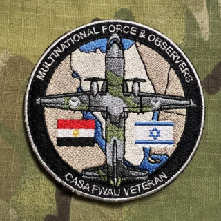 Czech Patch Czech Air Force - Multination Force and Observers - Casa FWAU Veteran - nášivka