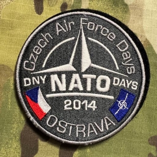 Czech Patch NATO Days 2014 Ostrava - nášivka