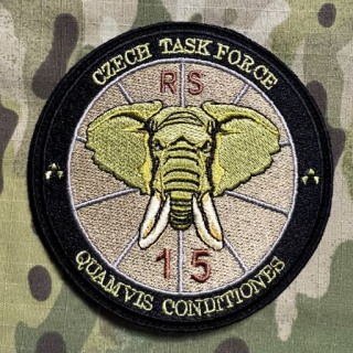 Czech Patch Czech Task Force - RS 15 - nášivka