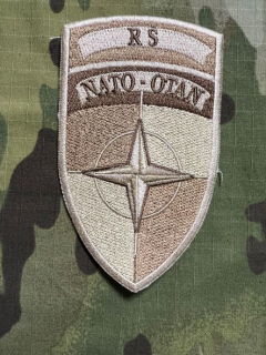 Czech Patch NATO - RS - Desert - nášivka