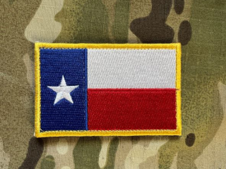 NoName Texas Flag Patch - Color/Yellow - nášivka