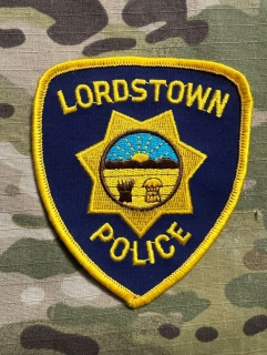 USA Patch Police - Lordstown - nášivka