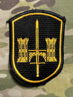 Lithuania Patch Juozas Vitkus Engineer Battalion - nášivka