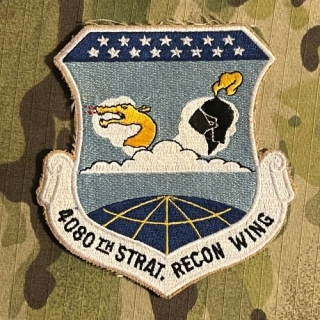 USAF 4080th Strategic Reconnaissance Wing Patch - nášivka