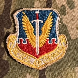USAF Tactical Air Command Patch - nášivka