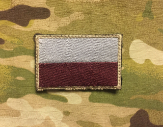 LaPatcheria Polish Flag Low Visibility Patch