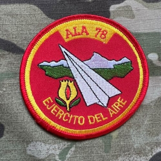 Spain Patch Air Force - ALA 78 (Wing) Helicopter pilot School Wing - nášivka