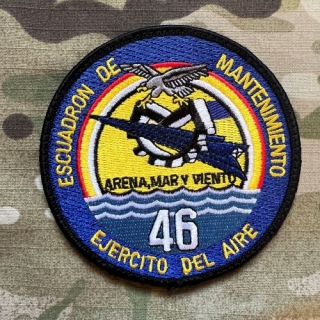 Spain Patch Air Force - ALA 46 (Wing) - F/A-18 Hornet - Grand Canaria - nášivka