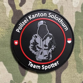 PoliceFirePatches Switzerland Polizei Kanton Solothurn - Team Spotter PVC - nášivka