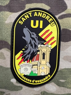 PoliceFirePatches Spain Mossos d'Esquadra - Unitat d´Intervenció - Sant Andreu PVC - nášivka 