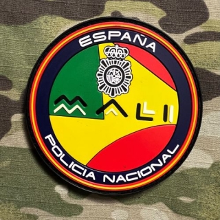 PoliceFirePatches Spain Policia Nacional - Mali PVC - nášivka 