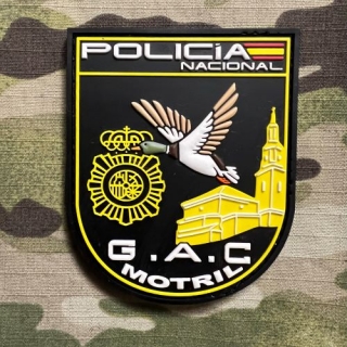PoliceFirePatches Spain Policia Nacional - GAC Motril PVC - nášivka