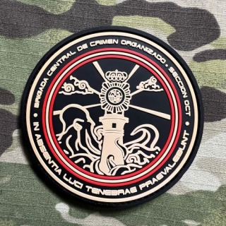 PoliceFirePatches Spain Policia Nacional - Brigada Central de Crimen Organizado - Seccion OCT PVC - nášivka