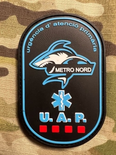 PoliceFirePatches Spain UAP - Urgéncia d´ Atenció Primária - Metro Nord PVC - nášivka 