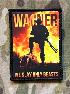 NoName Wagner We Slay Only Beasts Patch - nášivka