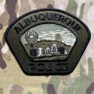 USA Patch Police - Albuquerque - Olive - nášivka