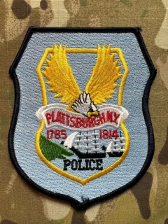 USA Patch Police - Plattsburgh - nášivka