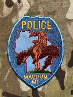 USA Patch Police - Waupun - nášivka