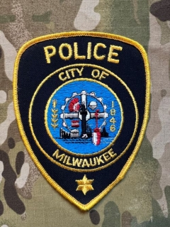 USA Patch Police - City of Milwaukee - nášivka
