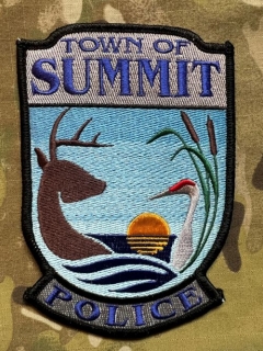 USA Patch Police - Town of Summit - nášivka