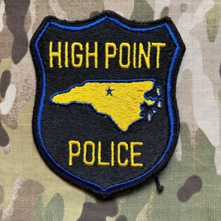 USA Patch Police - High Point - nášivka