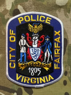 USA Patch Police - City of Fairfax - nášivka