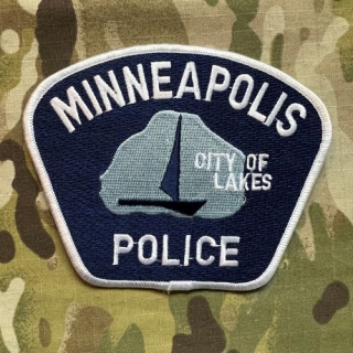 USA Patch Police - Minneapolis - nášivka