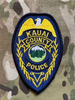 USA Patch Police - Kauai County - nášivka