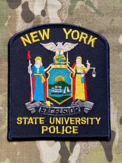 USA Patch Police - New York State University Police - nášivka
