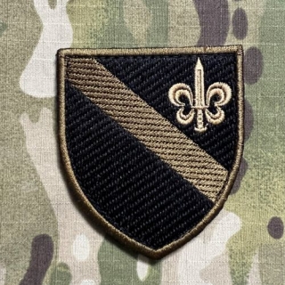 Ukrajina Military Velcro Patch 140th Separate Reconnaissance Battalion - Desert - nášivka