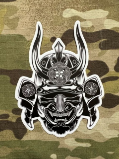 NoName Stickers Samurai Oni Mask - samolepka