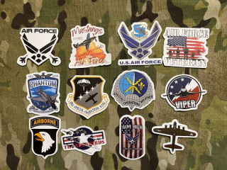 NoName US Air Force Mini Stickers Set 5 - samolepky