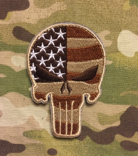 NoName USA Punisher Patch - Desert