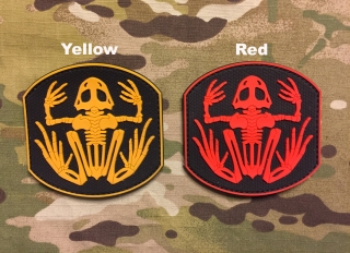 NoName Frog Skeleton PVC Patch