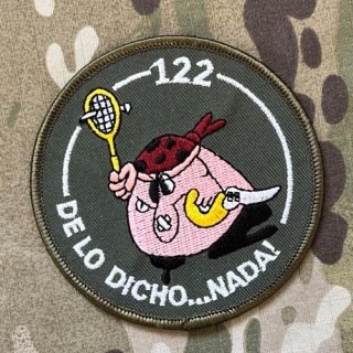Spain Patch Air Force - ALA 12 Fighter Wing - 122 Squadron - nášivka