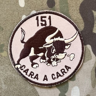 Spain Patch Air Force - ALA 15 (Wing) - 151 Squardon Cara a Cara - nášivka