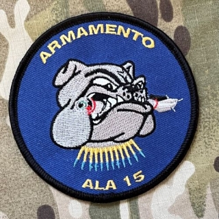 Spain Patch Air Force - ALA 15 (Wing) - Weapons Section  - nášivka