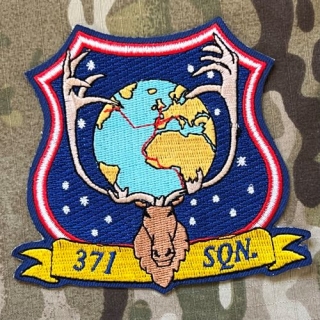 Spain Patch Air Force - ALA 37 Strategic Airlift Wing - 371 Squadron - nášivka