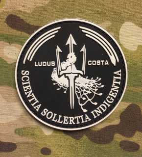 NoName Ludus Costa Scientia Sollertia Indigentia PVC nášivka