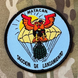 Spain Patch Air Force Matacan - Seccion de Lanzamiento - nášivka