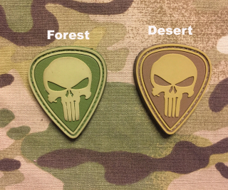 NoName Punisher Scull PVC Patch nášivka