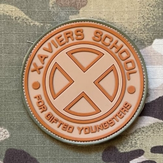 YJPF X-Man Xaviers School PVC Patch - Multicam - nášivka