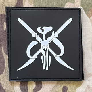 YJPF Star Wars - Mandalorian Bounty Hunter PVC Patch - SWAT - nášivka