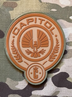 YJPF Hunger Games - Capitol PVC Patch - Multicam - nášivka