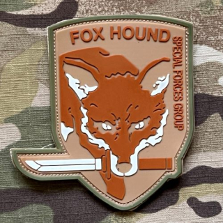 YJPF Fox Hound - Special Force Group PVC Patch - Multicam/Brown - nášivka